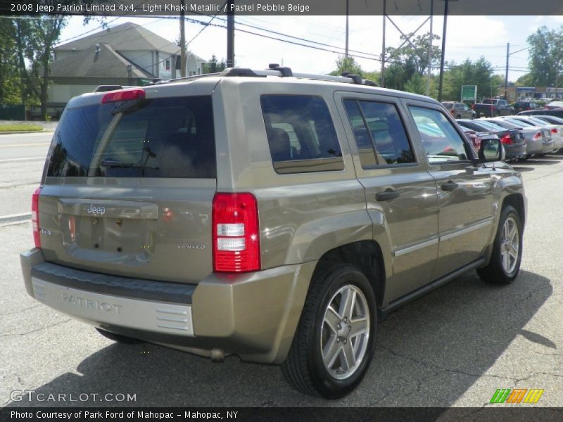 Light Khaki Metallic / Pastel Pebble Beige 2008 Jeep Patriot Limited 4x4