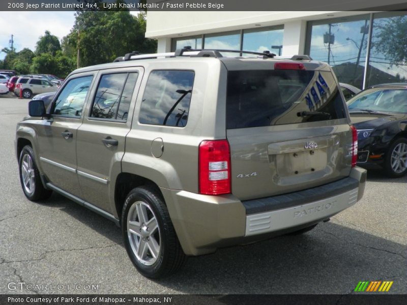 Light Khaki Metallic / Pastel Pebble Beige 2008 Jeep Patriot Limited 4x4