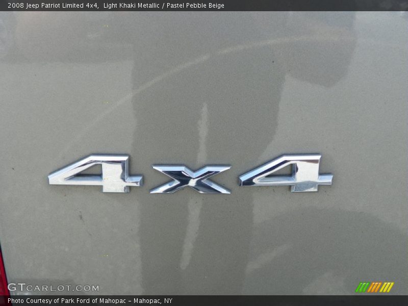 Light Khaki Metallic / Pastel Pebble Beige 2008 Jeep Patriot Limited 4x4