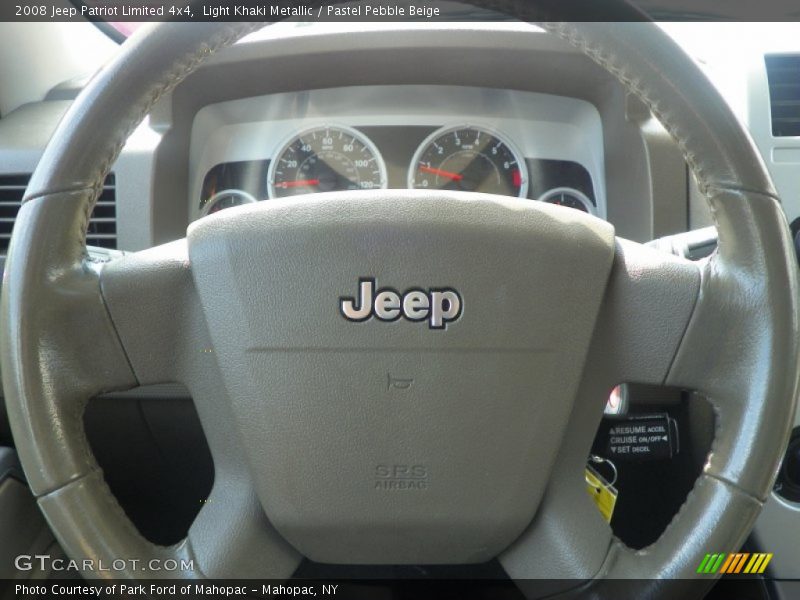 Light Khaki Metallic / Pastel Pebble Beige 2008 Jeep Patriot Limited 4x4