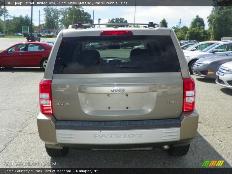 Light Khaki Metallic / Pastel Pebble Beige 2008 Jeep Patriot Limited 4x4