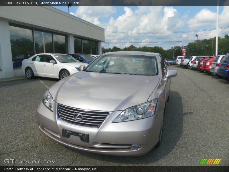 Moon Shell Mica / Black 2008 Lexus ES 350