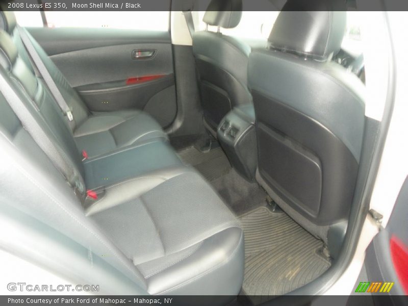 Moon Shell Mica / Black 2008 Lexus ES 350