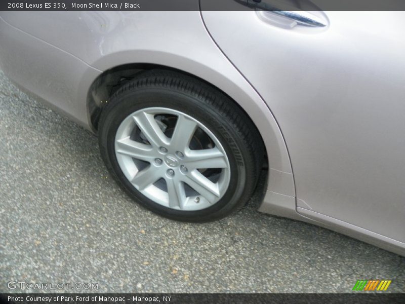 Moon Shell Mica / Black 2008 Lexus ES 350
