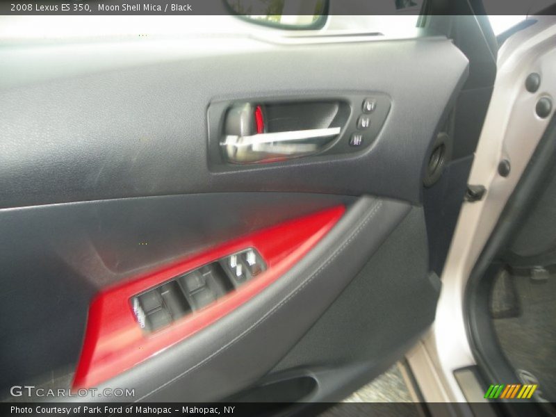 Moon Shell Mica / Black 2008 Lexus ES 350