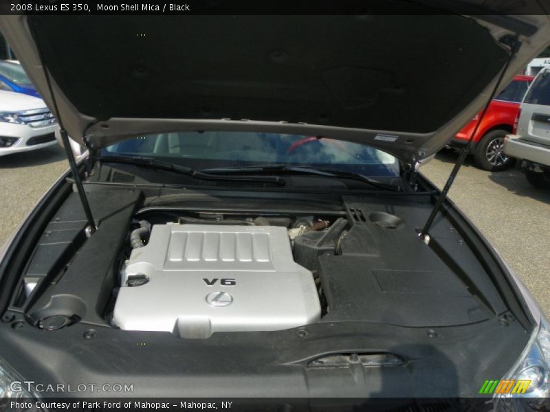 Moon Shell Mica / Black 2008 Lexus ES 350
