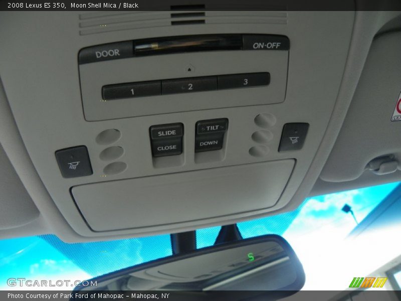 Moon Shell Mica / Black 2008 Lexus ES 350