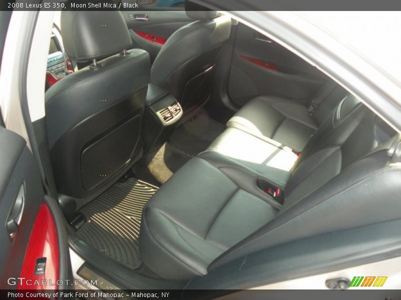 Moon Shell Mica / Black 2008 Lexus ES 350