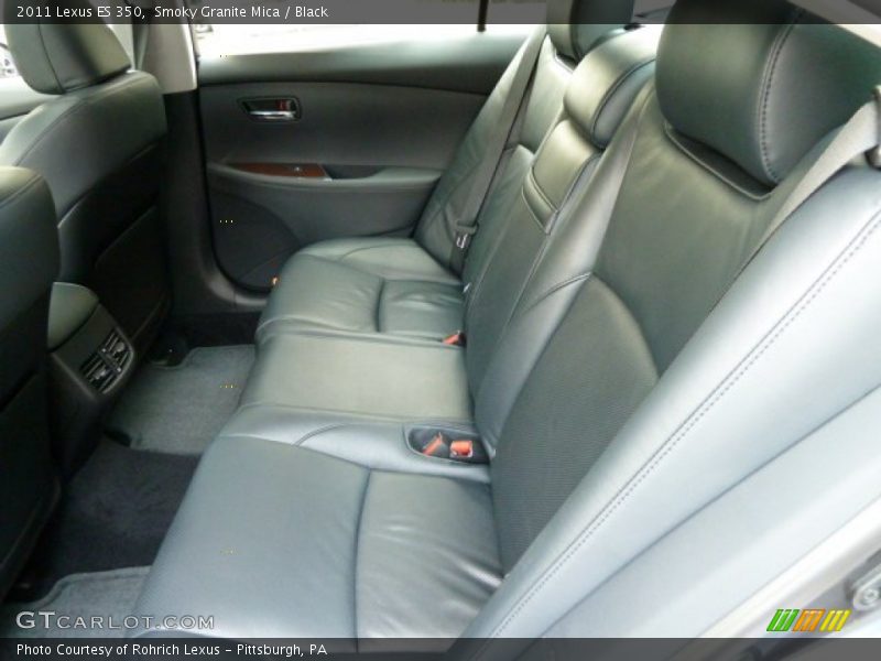 Smoky Granite Mica / Black 2011 Lexus ES 350