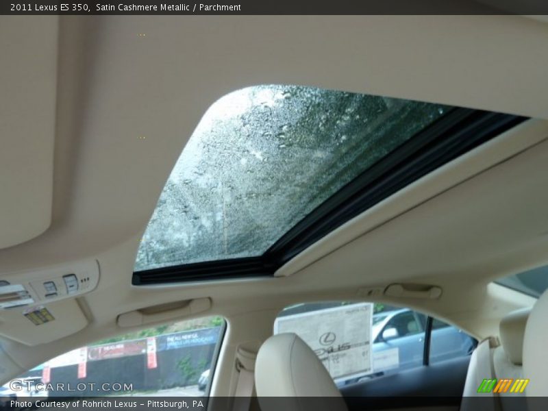 Satin Cashmere Metallic / Parchment 2011 Lexus ES 350