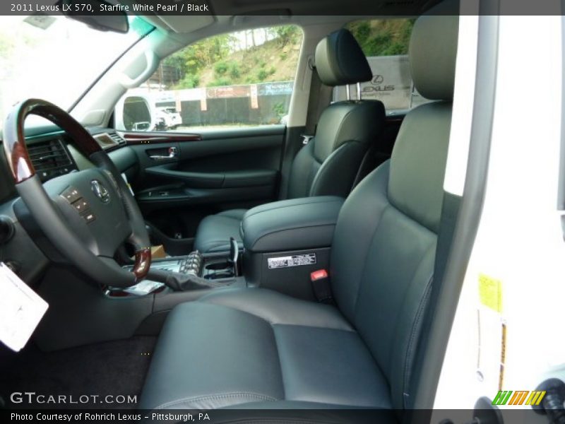  2011 LX 570 Black Interior