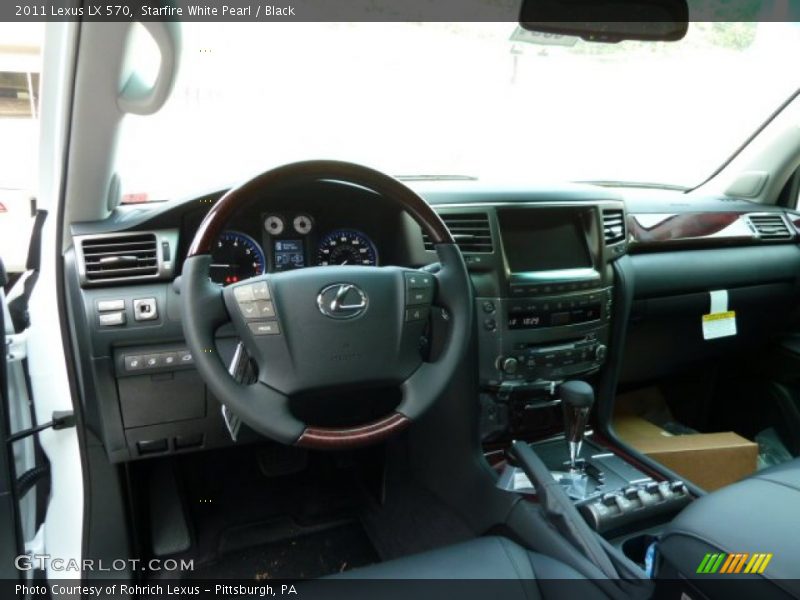 Dashboard of 2011 LX 570