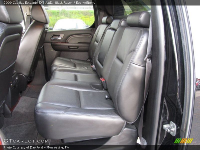 Black Raven / Ebony/Ebony 2009 Cadillac Escalade EXT AWD