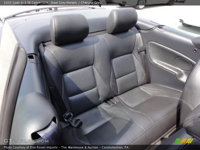  2003 9-3 SE Convertible Charcoal Grey Interior