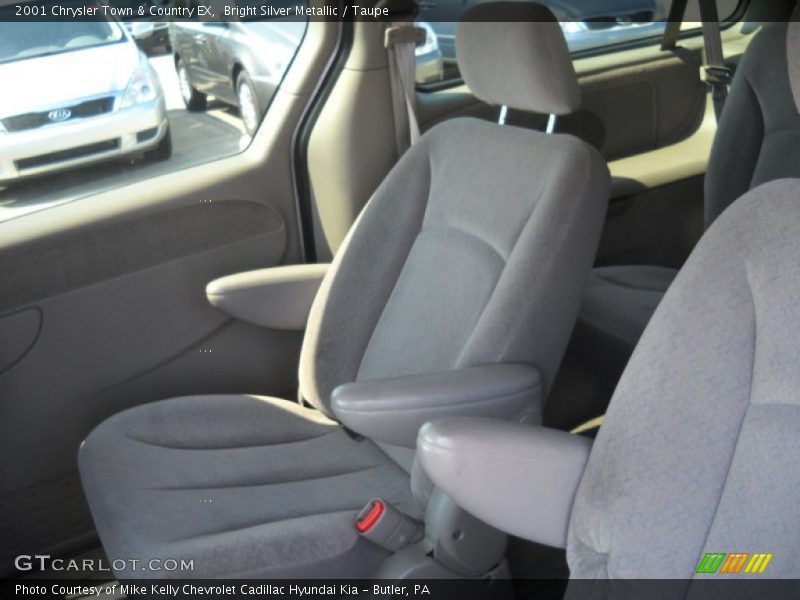 Bright Silver Metallic / Taupe 2001 Chrysler Town & Country EX