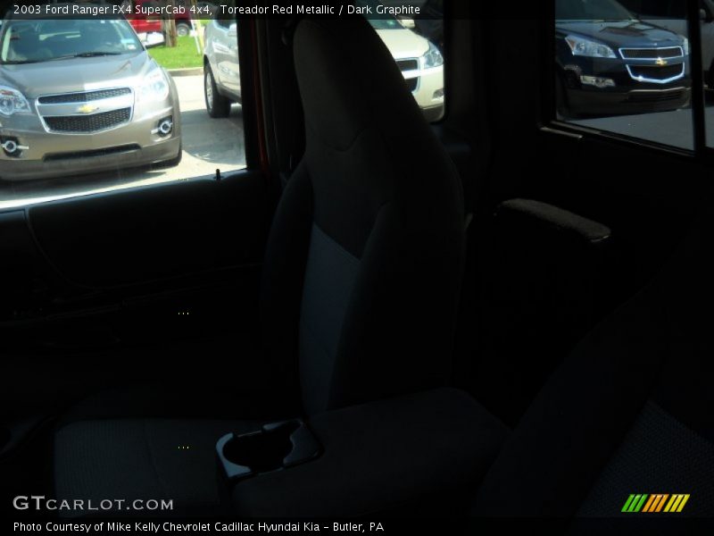 Toreador Red Metallic / Dark Graphite 2003 Ford Ranger FX4 SuperCab 4x4