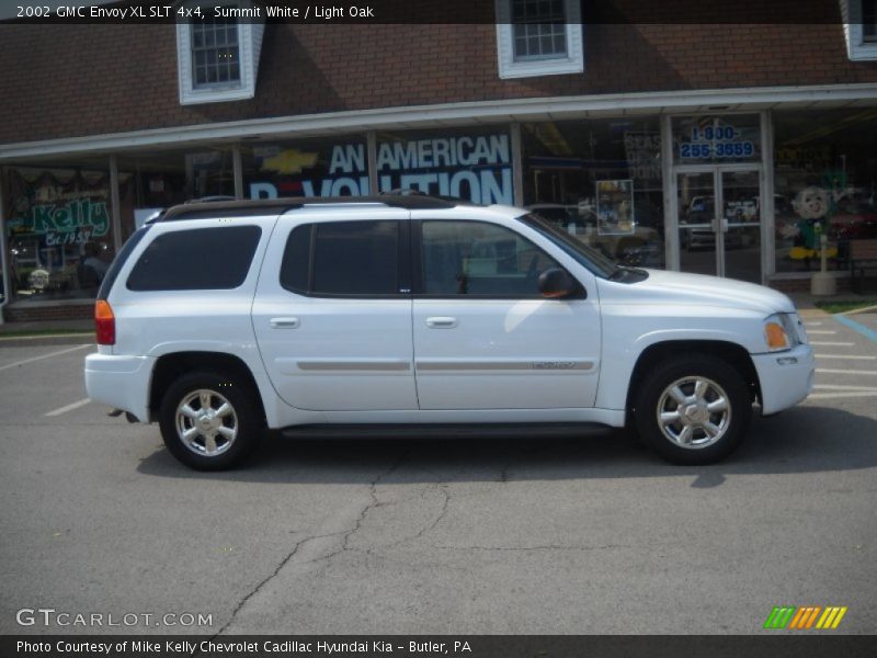 Summit White / Light Oak 2002 GMC Envoy XL SLT 4x4