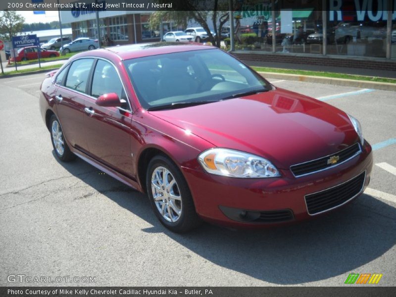 Red Jewel Tintcoat / Neutral 2009 Chevrolet Impala LTZ