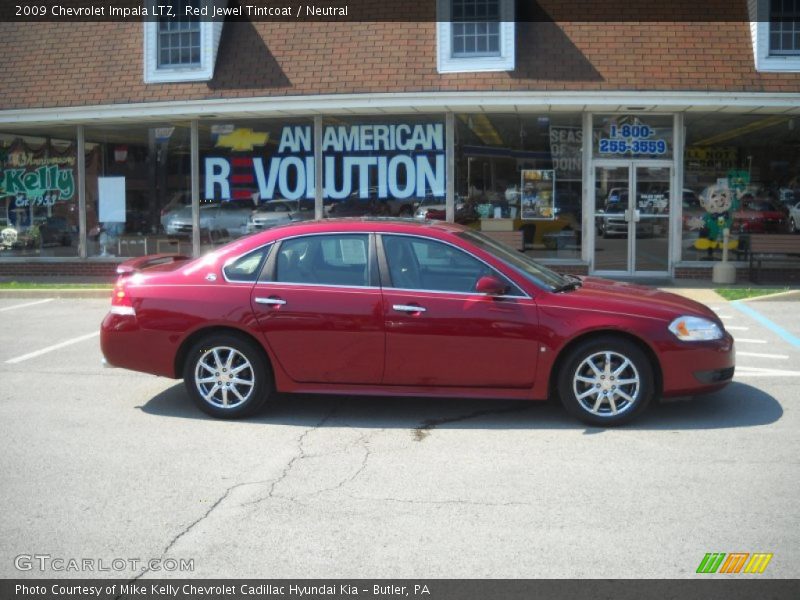 Red Jewel Tintcoat / Neutral 2009 Chevrolet Impala LTZ