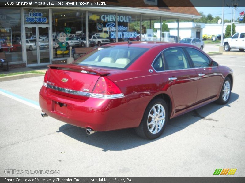 Red Jewel Tintcoat / Neutral 2009 Chevrolet Impala LTZ
