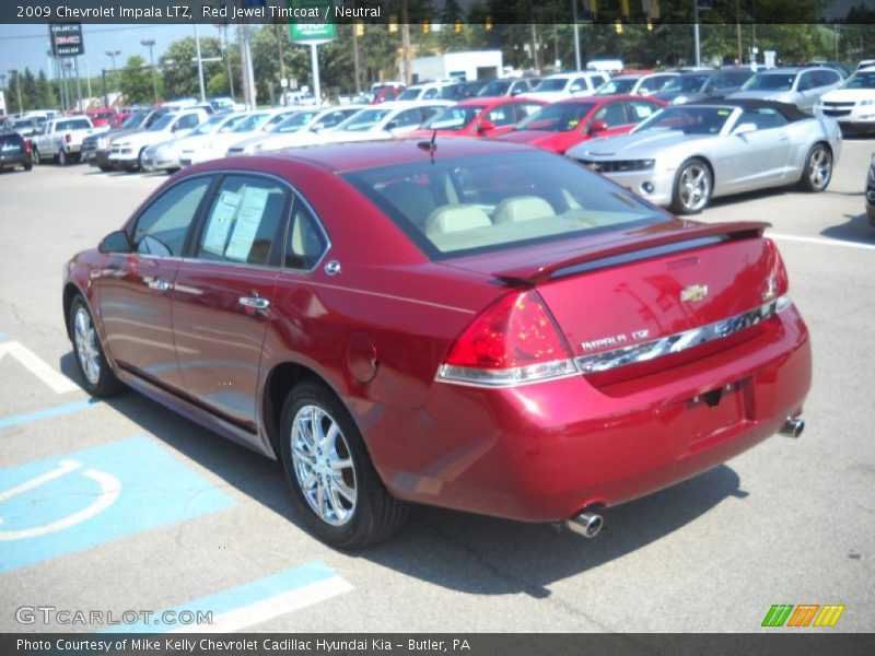 Red Jewel Tintcoat / Neutral 2009 Chevrolet Impala LTZ