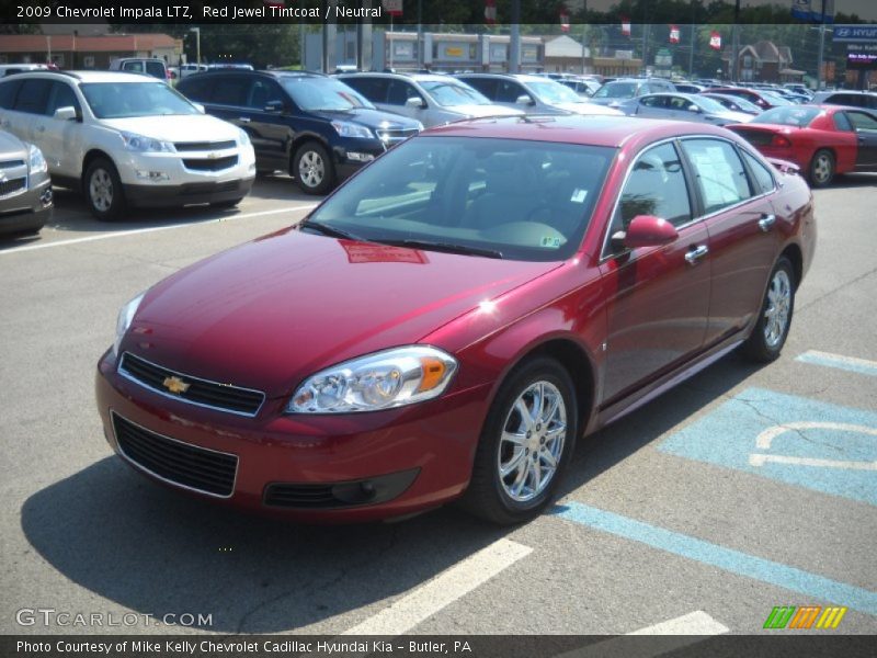Red Jewel Tintcoat / Neutral 2009 Chevrolet Impala LTZ