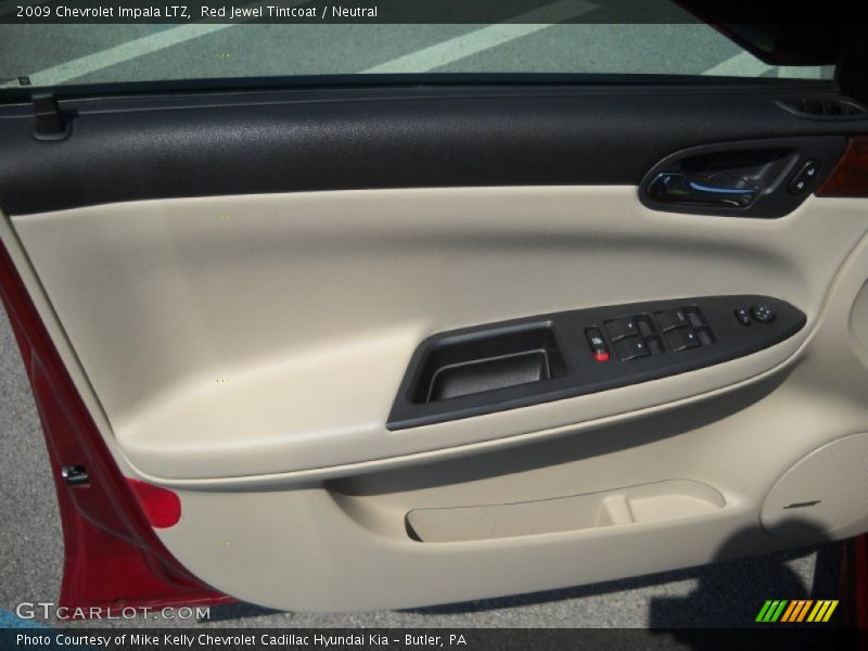 Red Jewel Tintcoat / Neutral 2009 Chevrolet Impala LTZ