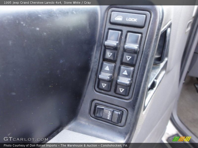 Stone White / Gray 1995 Jeep Grand Cherokee Laredo 4x4