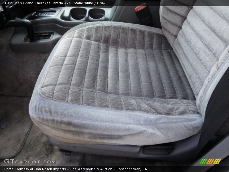 Stone White / Gray 1995 Jeep Grand Cherokee Laredo 4x4