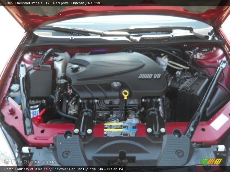 Red Jewel Tintcoat / Neutral 2009 Chevrolet Impala LTZ
