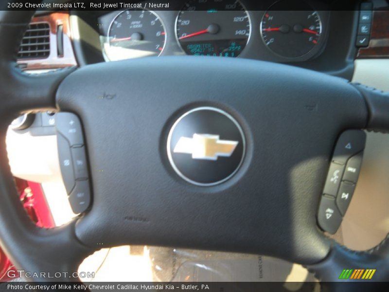 Red Jewel Tintcoat / Neutral 2009 Chevrolet Impala LTZ
