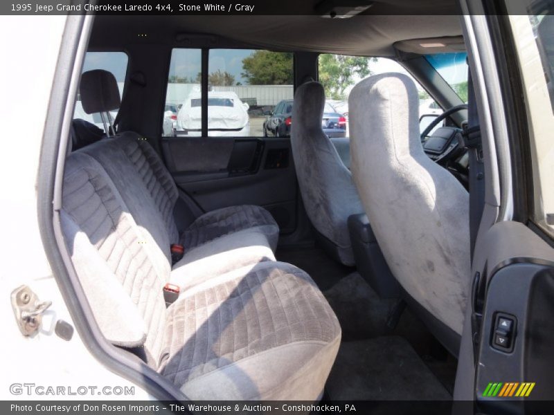 Stone White / Gray 1995 Jeep Grand Cherokee Laredo 4x4