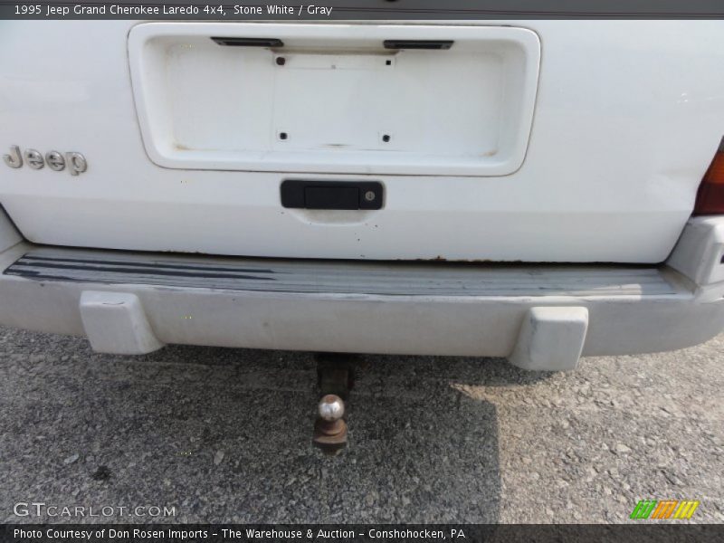 Stone White / Gray 1995 Jeep Grand Cherokee Laredo 4x4