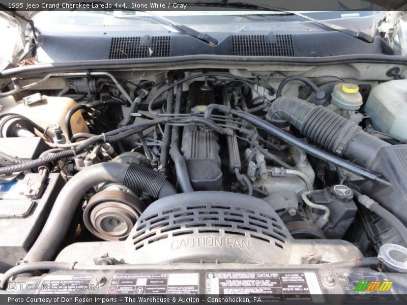  1995 Grand Cherokee Laredo 4x4 Engine - 4.0 Liter OHV 12-Valve Inline 6 Cylinder