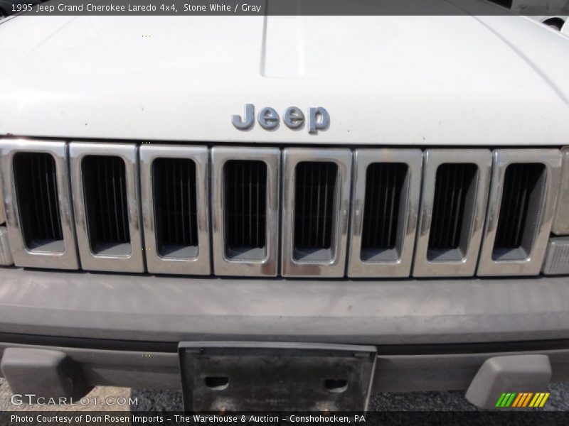 Stone White / Gray 1995 Jeep Grand Cherokee Laredo 4x4