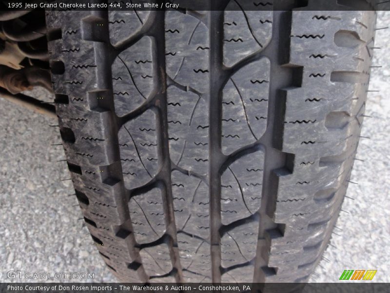 Stone White / Gray 1995 Jeep Grand Cherokee Laredo 4x4