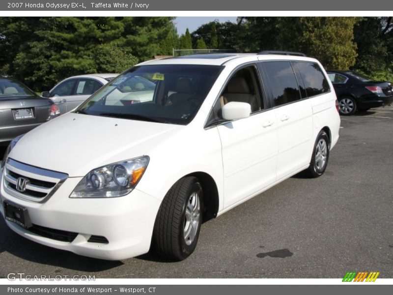 Taffeta White / Ivory 2007 Honda Odyssey EX-L