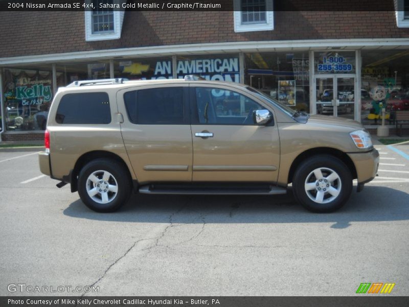Sahara Gold Metallic / Graphite/Titanium 2004 Nissan Armada SE 4x4