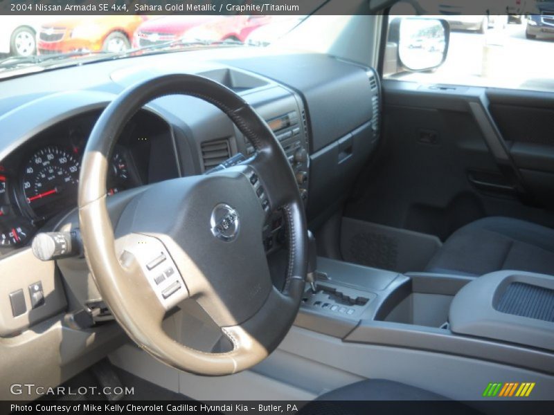 Sahara Gold Metallic / Graphite/Titanium 2004 Nissan Armada SE 4x4