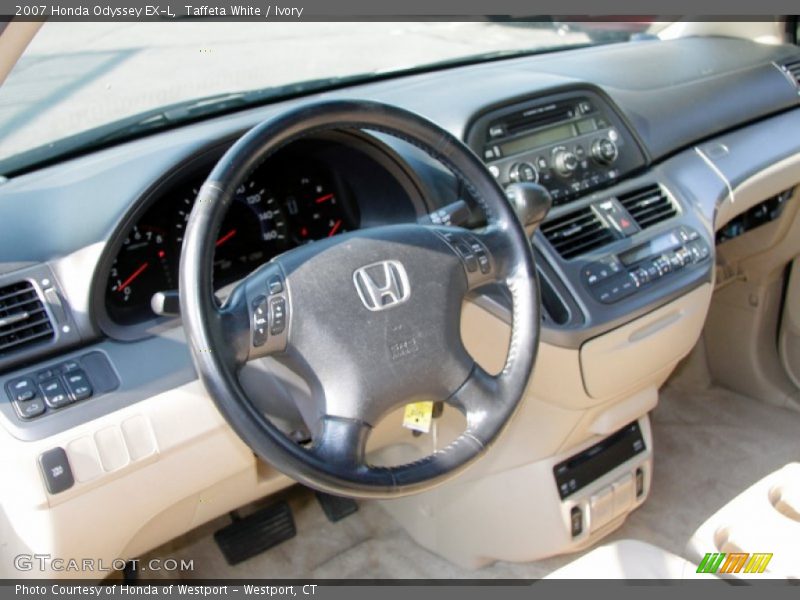 Taffeta White / Ivory 2007 Honda Odyssey EX-L