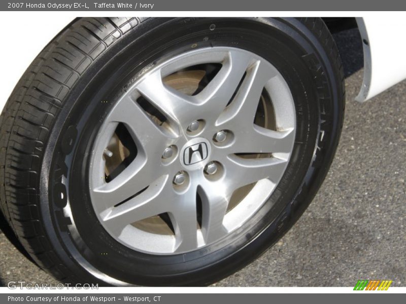 Taffeta White / Ivory 2007 Honda Odyssey EX-L