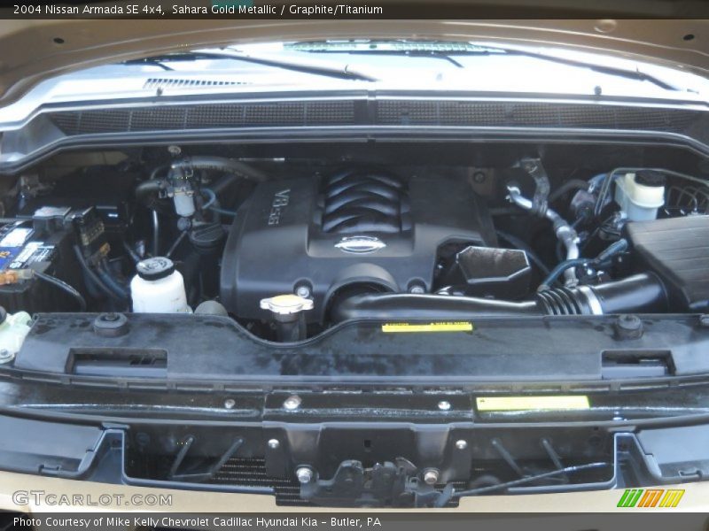 Sahara Gold Metallic / Graphite/Titanium 2004 Nissan Armada SE 4x4
