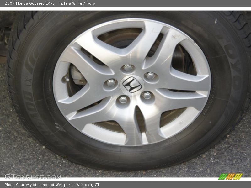 Taffeta White / Ivory 2007 Honda Odyssey EX-L