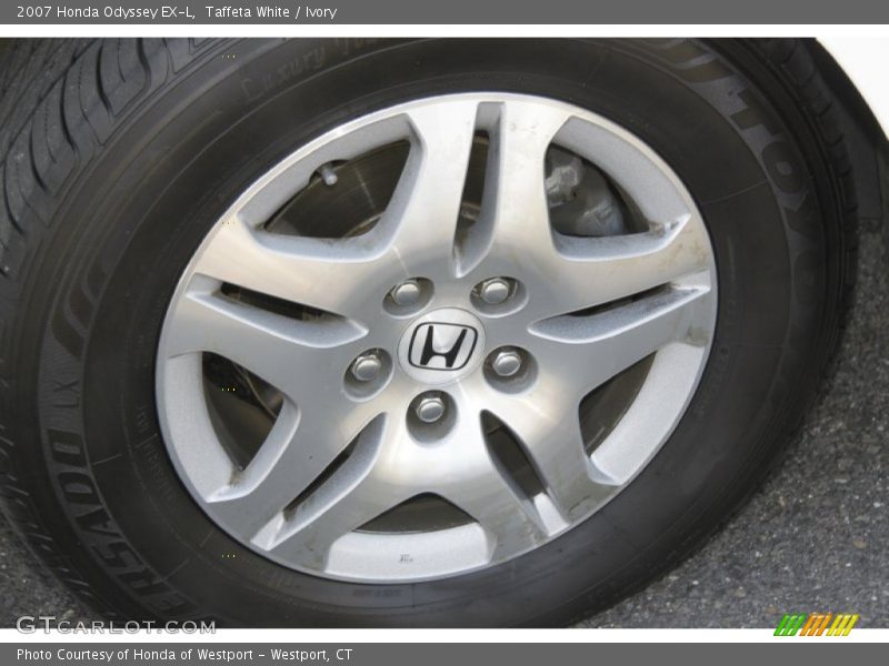 Taffeta White / Ivory 2007 Honda Odyssey EX-L