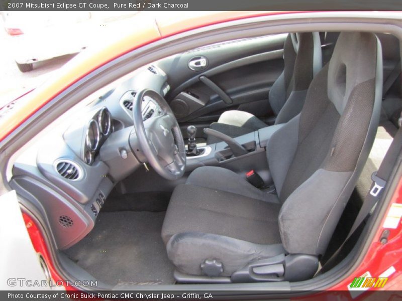  2007 Eclipse GT Coupe Dark Charcoal Interior