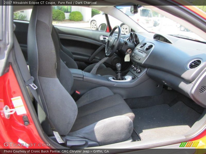 Pure Red / Dark Charcoal 2007 Mitsubishi Eclipse GT Coupe