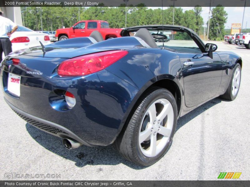 Deep Blue / Ebony 2008 Pontiac Solstice Roadster