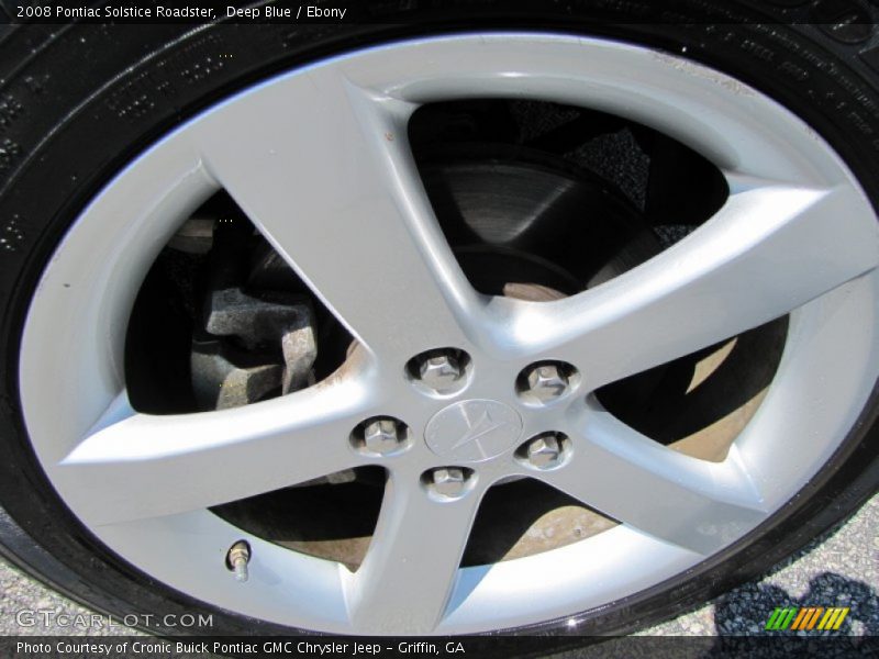 Deep Blue / Ebony 2008 Pontiac Solstice Roadster