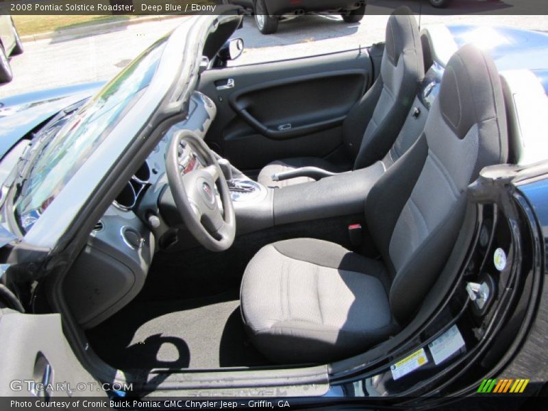 Deep Blue / Ebony 2008 Pontiac Solstice Roadster