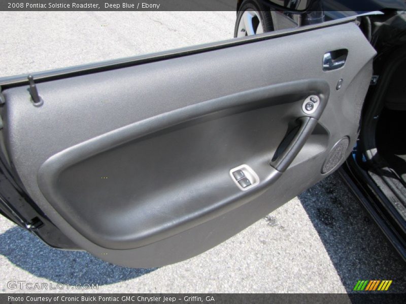 Deep Blue / Ebony 2008 Pontiac Solstice Roadster
